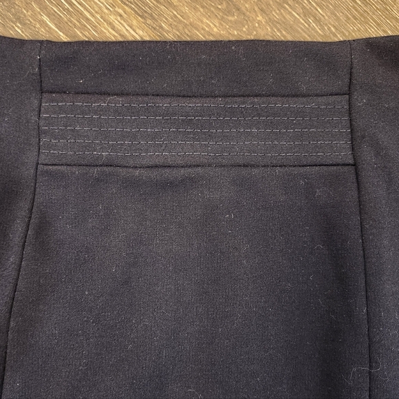 Premise Womens Navy Blue Comfort Stretch Pencil Skirt Size 8p - Picture 3 of 8